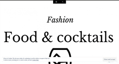 Desktop Screenshot of fashionfoodcocktails.com