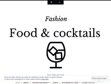 Tablet Screenshot of fashionfoodcocktails.com